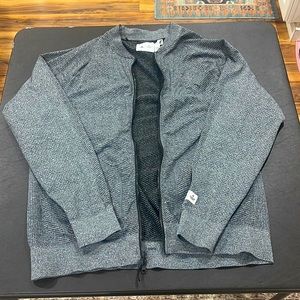 Way nice adidas zip up hoodie -gray-